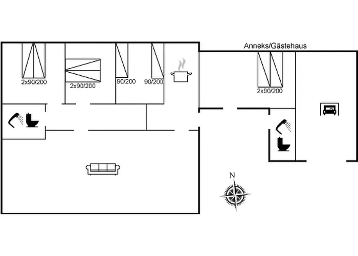 Holiday home Kita - 500m From The Sea By Interhome *